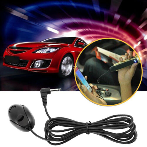 3.5mm Microphone For Car Stereo Audio GPS DVD Bluetooth Enabled External Mic USA - Fresh Stock Dated October 2025