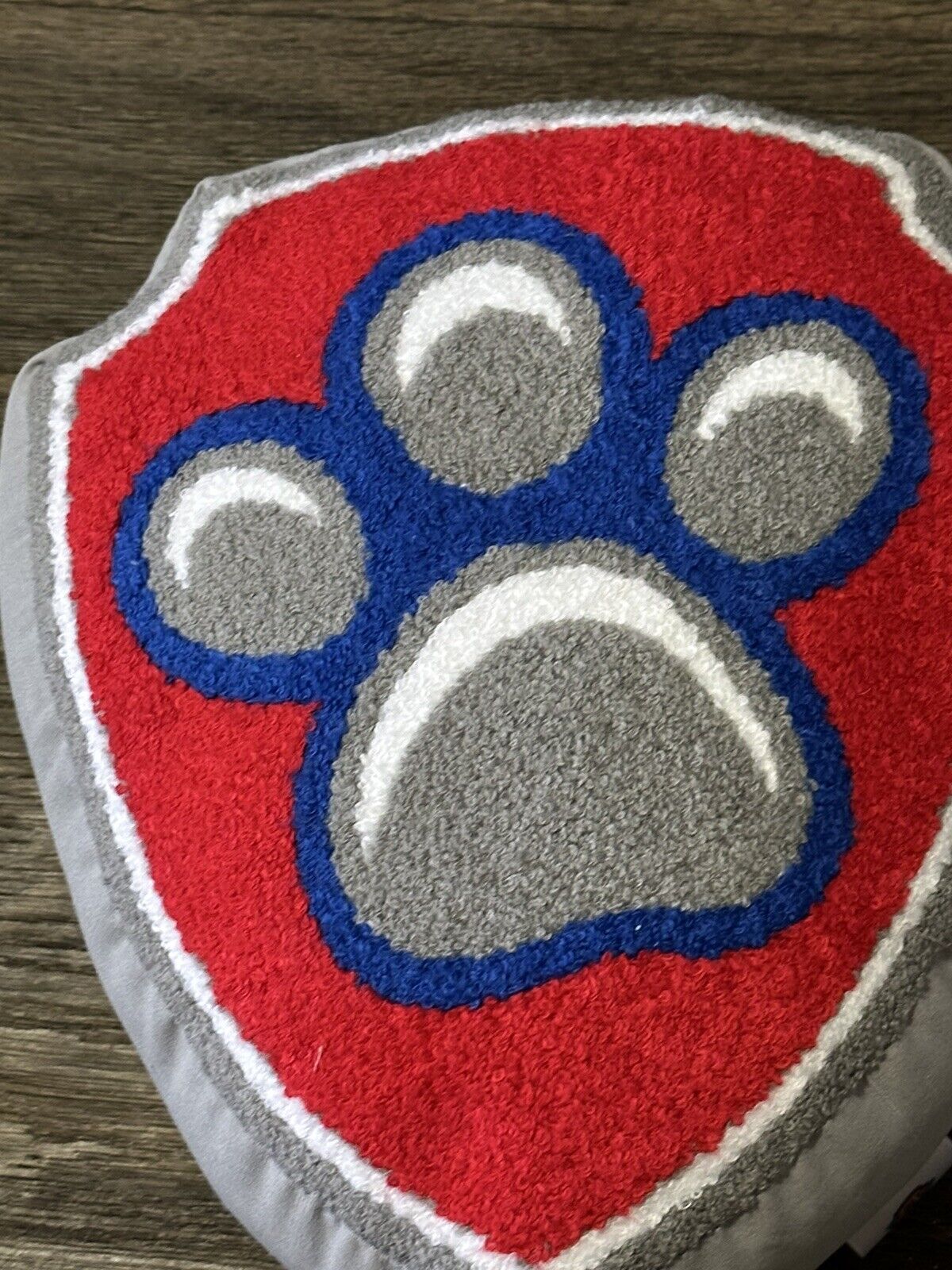 Pottery Barn Paw Patrol Shield Badge Pillow Kids Room Paw Patrol - Fresh Stock Dated October 2025