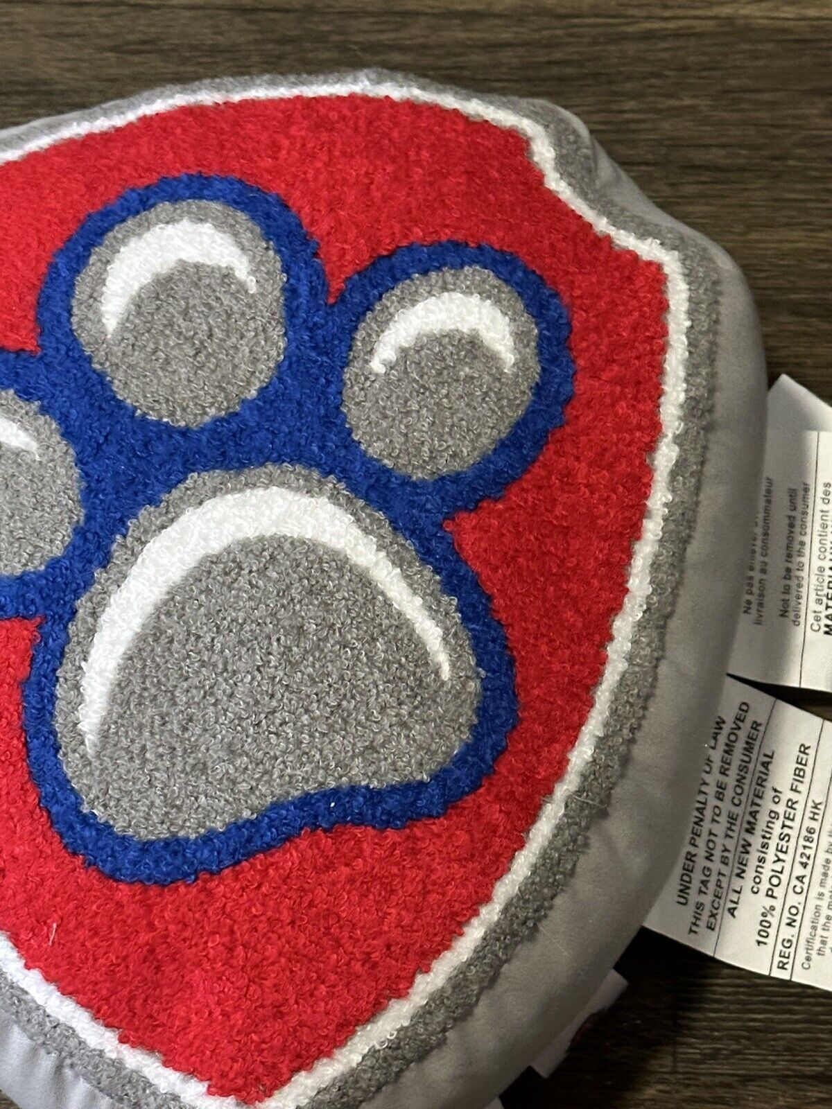 Pottery Barn Paw Patrol Shield Badge Pillow Kids Room Paw Patrol - Fresh Stock Dated October 2025