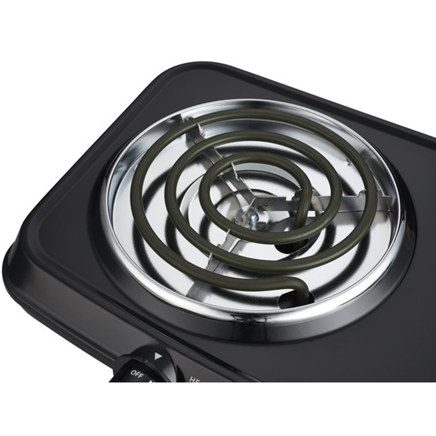 Mainstays Double Burner, 120V~ 1800W, Portable, Easy to Cook, Elegant Classic De - Fresh Stock Dated October 2025