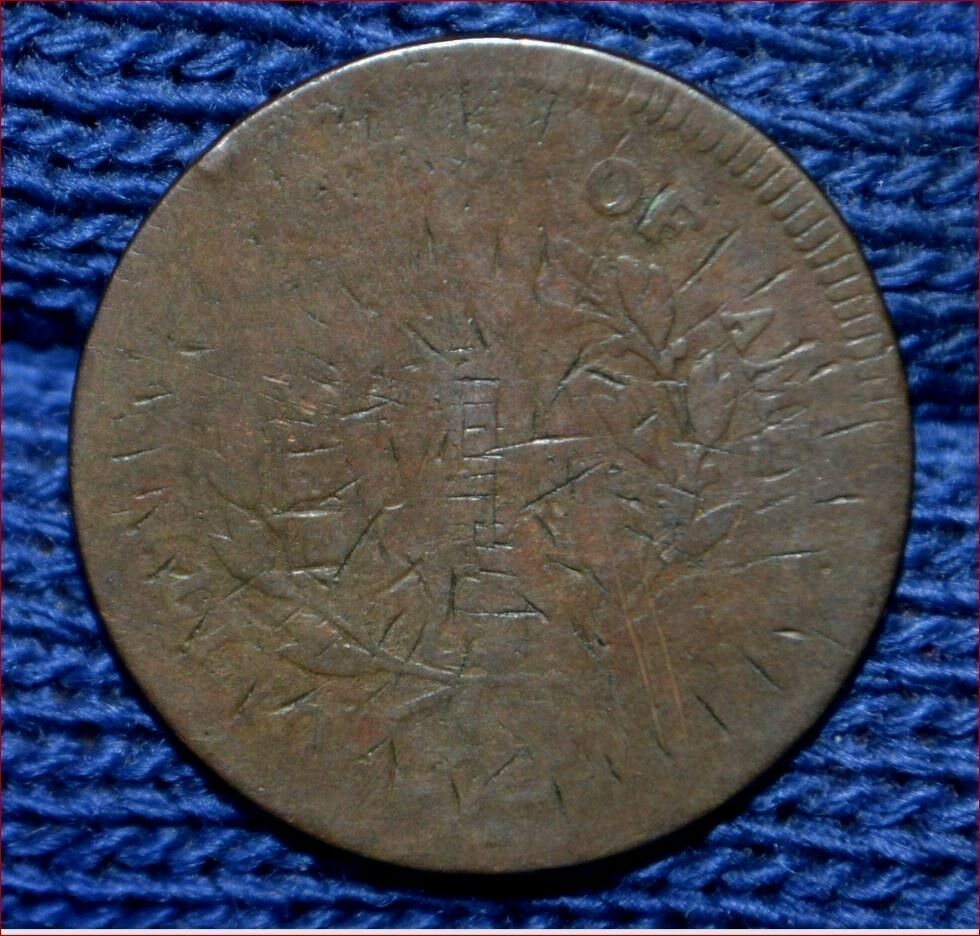 1795 HALF CENT**Punctuated Date**with Pole***C-4**R3 - Fresh Stock Dated October 2025