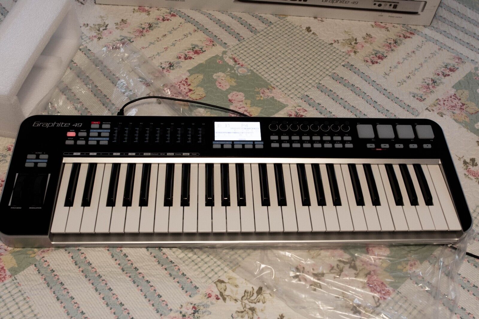 Samson Graphite 49 49-key Keyboard Controller - Fresh Stock Dated October 2025