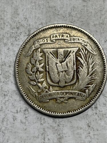 Dominican Republic 25 Centavos 1967 Item - Box 13 - Fresh Stock Dated October 2025