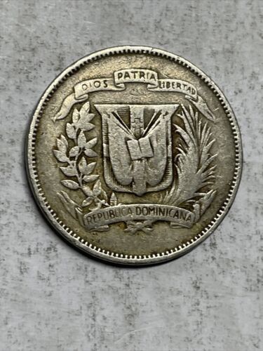 Dominican Republic 25 Centavos 1967 Item - Box 13 - Fresh Stock Dated October 2025