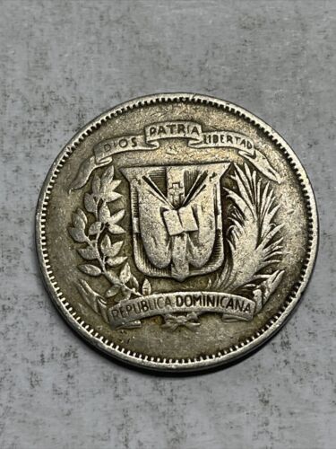 Dominican Republic 25 Centavos 1967 Item - Box 13 - Fresh Stock Dated October 2025