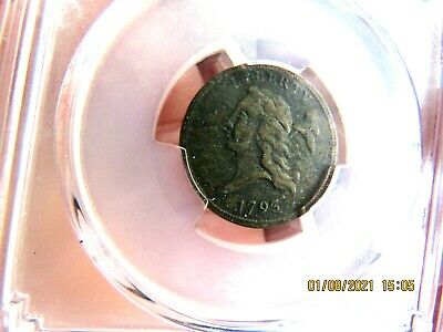 1793 HALF CENT PCGS VF Detail Looks XF First Mint Issue C1 - Fresh Stock Dated October 2025