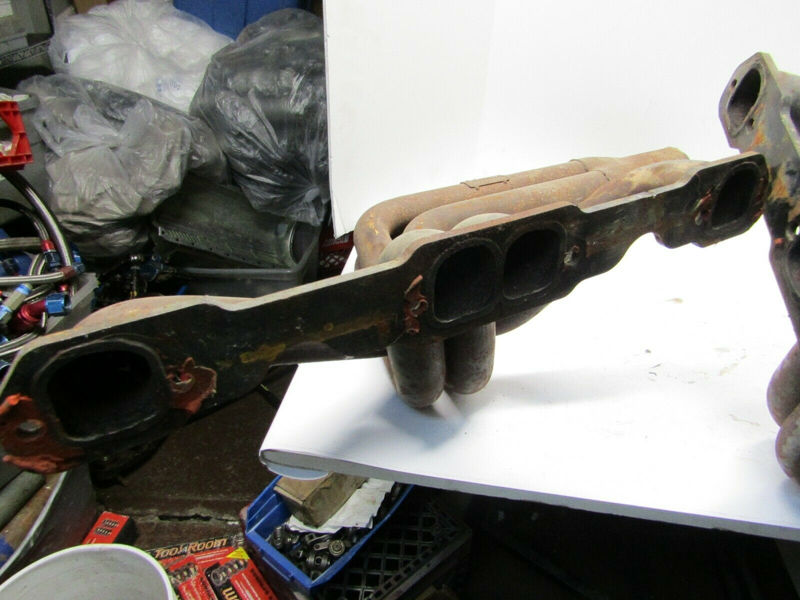 SCHOENFELD SB CHEVY CRATE HEADERS UMP IMCA WISSOTA USMTS DIRT MODIFIED - Fresh Stock Dated October 2025
