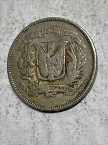 Dominican Republic 25 Centavos 1967 Item - Box 13 - Fresh Stock Dated October 2025