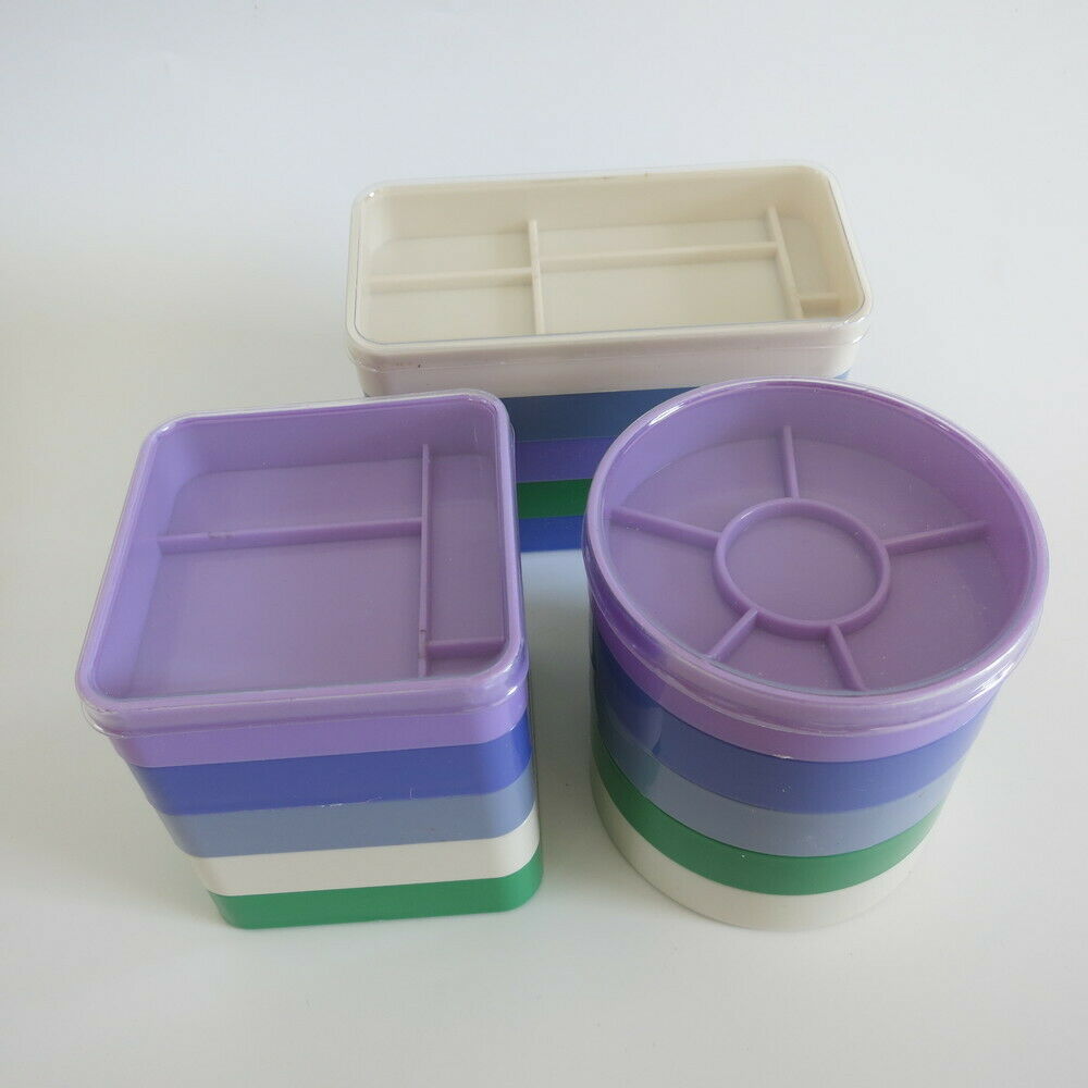 Watch Repair Tool Five layers Stackable Dust Free Cover Tray Box - Fresh Stock Dated October 2025