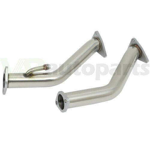 High Flow Catless Downpipes Fits 370z for Infiniti G37 V36 3.7L V6 VQ37VHR - Fresh Stock Dated October 2025