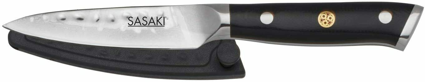 Sasaki Takumi Japanese Knife Set 3 DAMASCUS 3.5/7/8 PAIRING KNIFE ARTISAN SERIES - Fresh Stock Dated October 2025