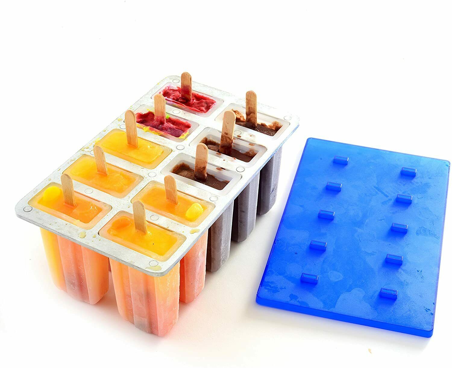 Norpro Frozen Ice Pop Maker With 24 Wooden Sticks - Fresh Stock Dated October 2025