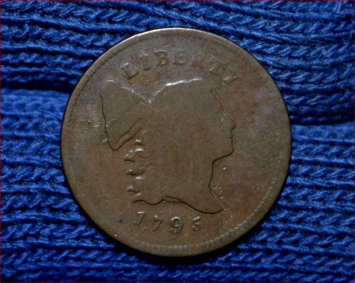 1795 HALF CENT**Punctuated Date**with Pole***C-4**R3 - Fresh Stock Dated October 2025