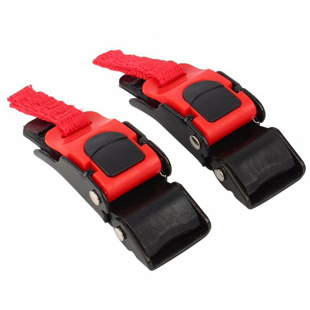2X High Quality Motorcycle and Bicycle Helmet Quick Release Strap Webbing Buckle - Fresh Stock Dated October 2025