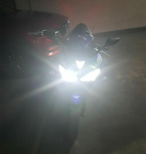 For Honda CBR1000RR 2005-2016 CBR600RR 2003-2016 6000K LED Headlight Bulbs - Fresh Stock Dated October 2025