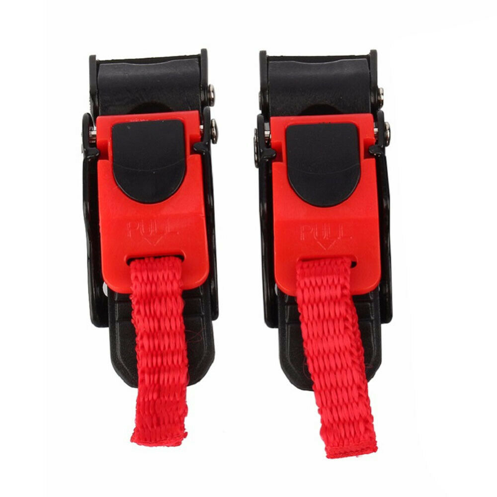 2X High Quality Motorcycle and Bicycle Helmet Quick Release Strap Webbing Buckle - Fresh Stock Dated October 2025