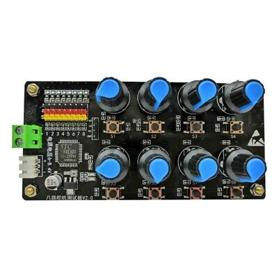 8 Channel Servo Controller Board V2.0 Servo Tester To Control Mechanical Arm - Fresh Stock Dated October 2025