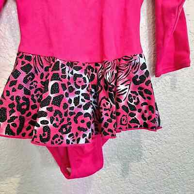 Pink Leotard w/Leopard Pink Skirt Size 5/6 - Fresh Stock Dated October 2025
