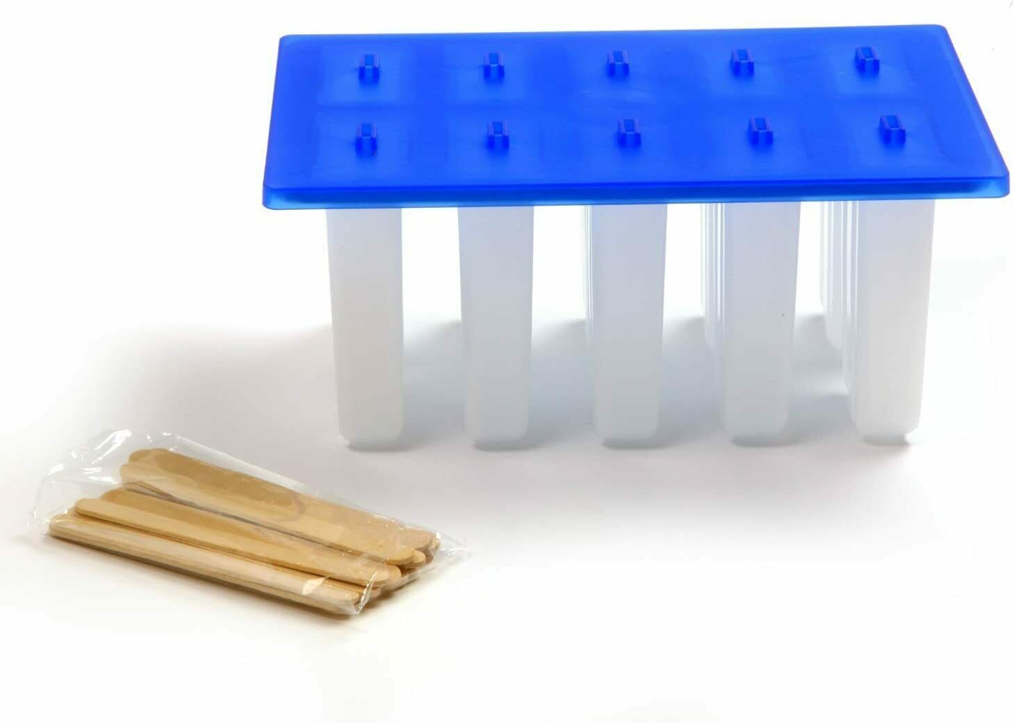 Norpro Frozen Ice Pop Maker With 24 Wooden Sticks - Fresh Stock Dated October 2025