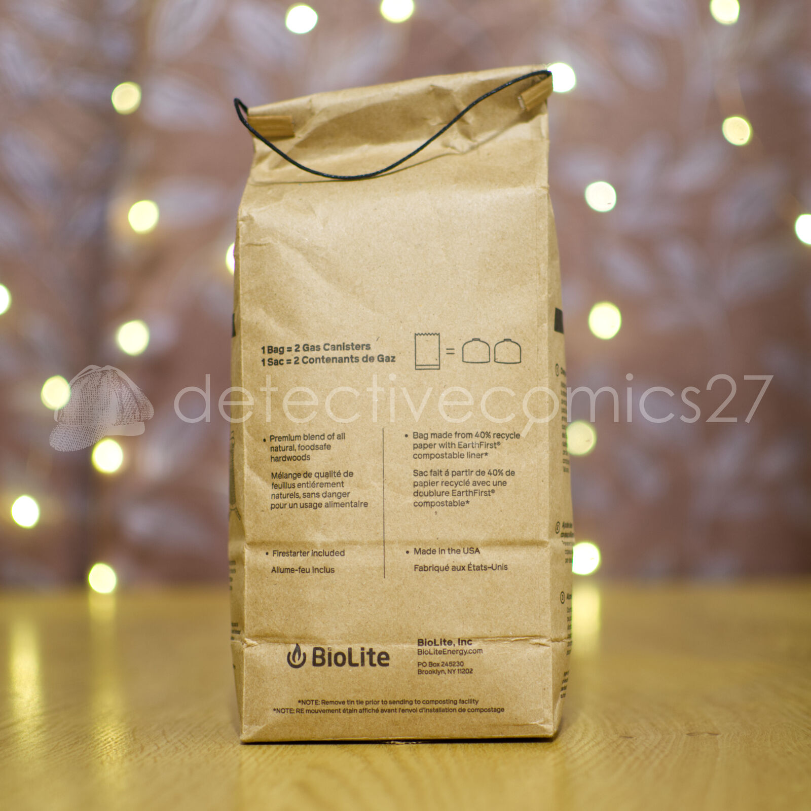 BioLite BioFuel Premium All-Natural Wood Pellets, 2.2 lbs - New/Sealed - Fresh Stock Dated October 2025