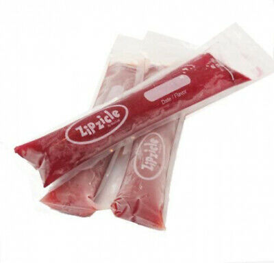 Zipzicle 100PACK Ice Pop Pouches ORIGINAL Patented Safe - Fresh Stock Dated October 2025