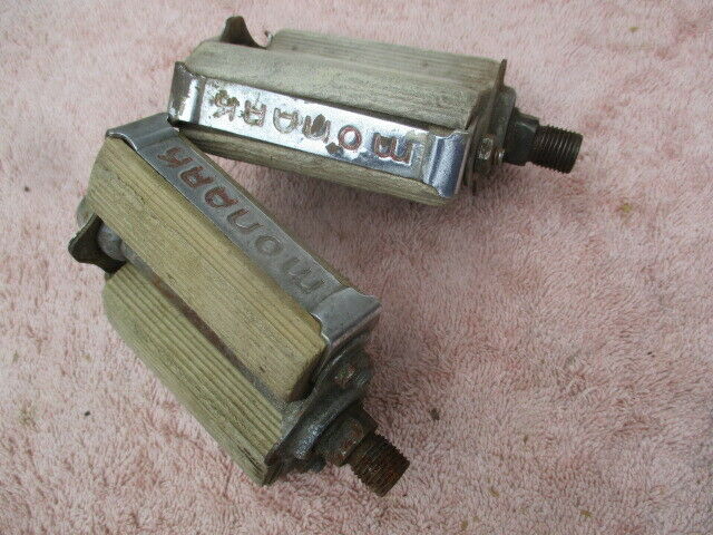 1930's Ivory Monark pedals - Fresh Stock Dated October 2025