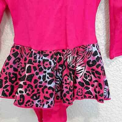 Pink Leotard w/Leopard Pink Skirt Size 5/6 - Fresh Stock Dated October 2025