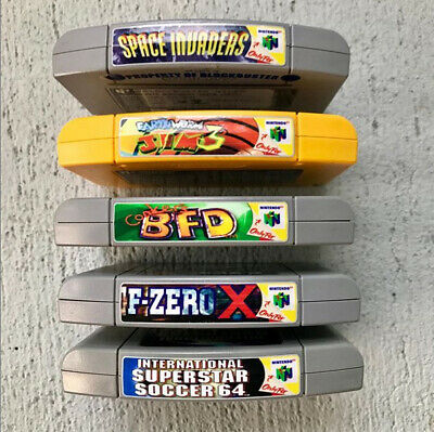 Nintendo 64 N64 End Labels All 296 Custom Game Stickers + homebrew, Variants - Fresh Stock Dated October 2025