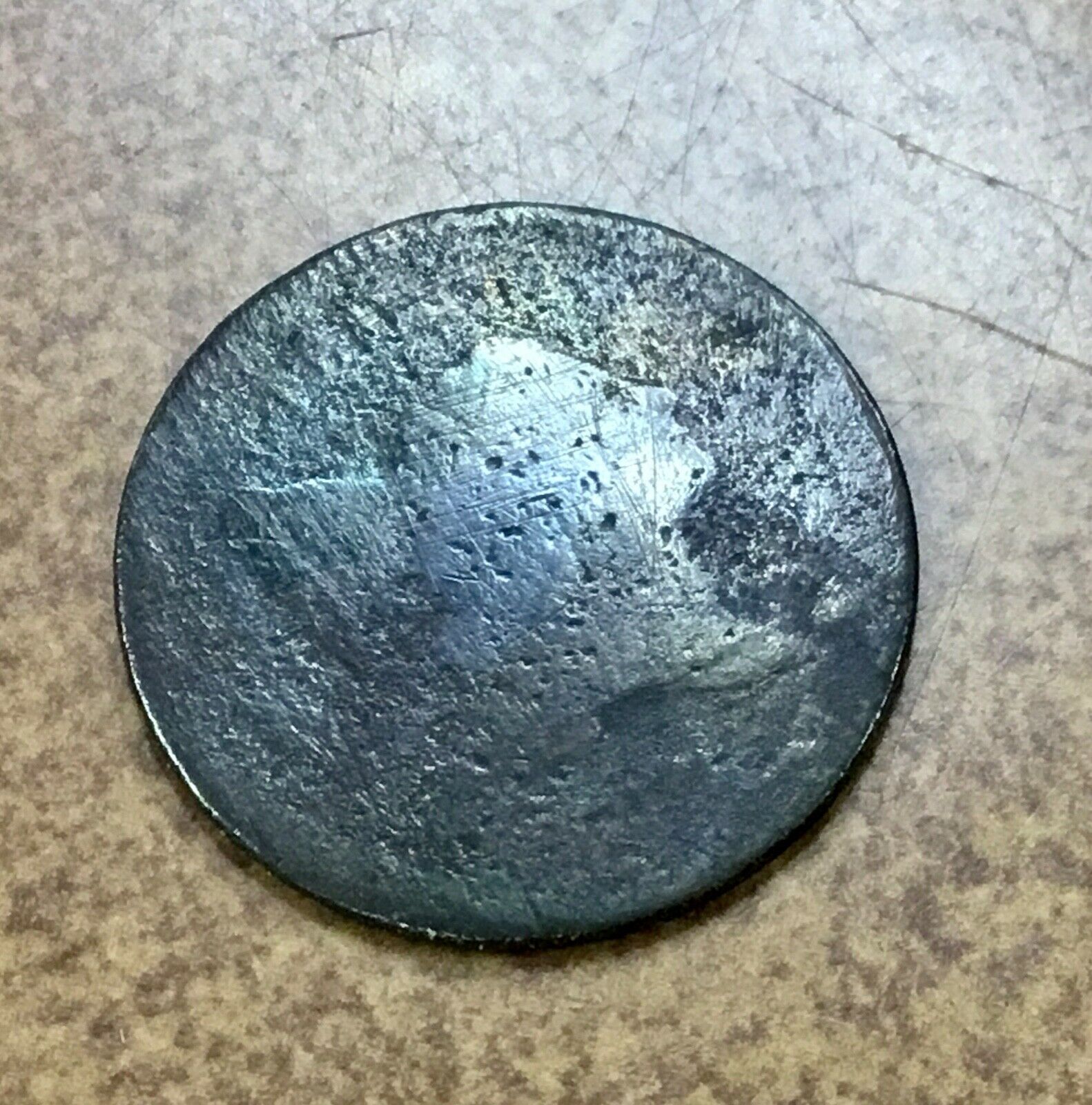Plain Edge   No Pole  Liberty Cap   Half Cent   Possibly 1795 - Fresh Stock Dated October 2025