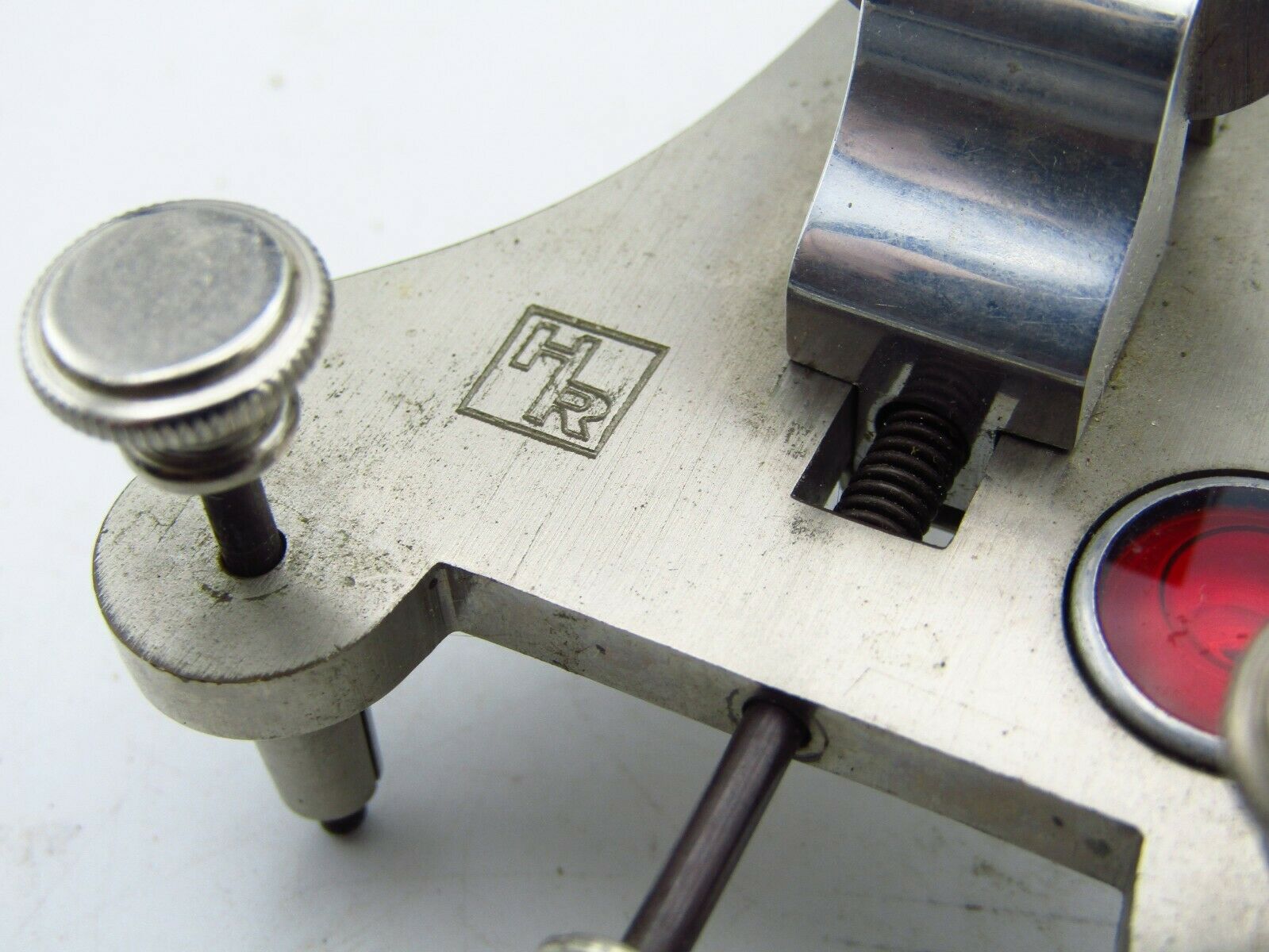 HR 158H POLISHING TOOL FOR WATCHMAKERS & JEWELERS w/ RUBY LEVEL w2 - Fresh Stock Dated October 2025