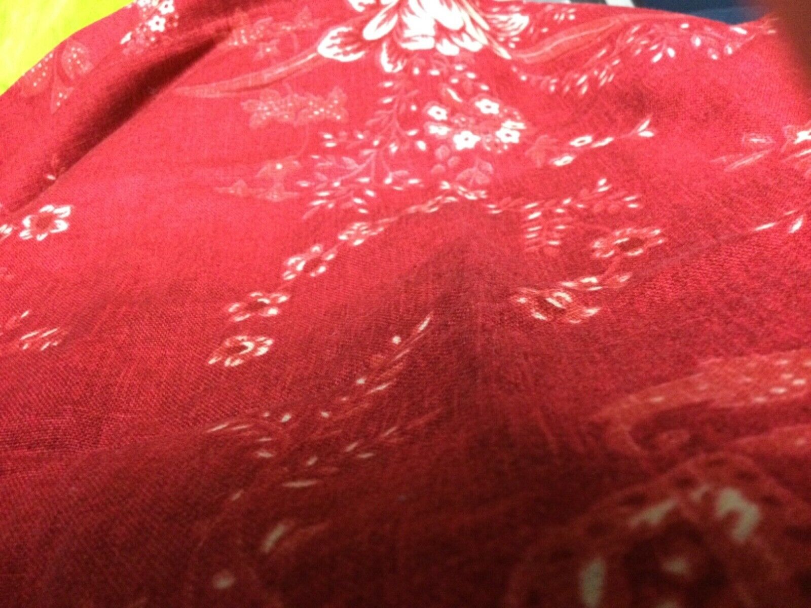 POTTERY BARN PILLOW SHAM, RED/TAN FLOWERS,LINEN BLEND,STANDARD,NWOT - Fresh Stock Dated October 2025