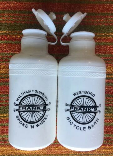 2- NOS Vintage 1984 SPECIALIZED Water Bottles BIDON Botella BORRACCIA Flasche - Fresh Stock Dated October 2025