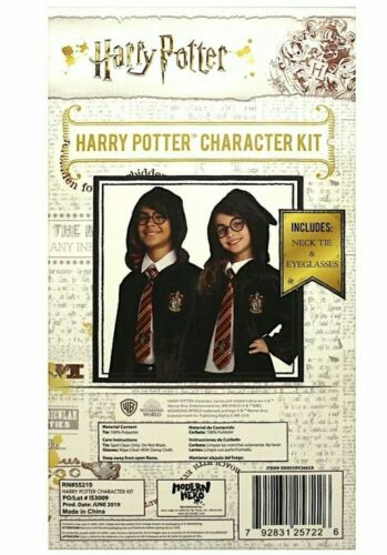 Harry Potter Character  Kit with Griffindor Necktie & Eyeglasses, NEW - Fresh Stock Dated October 2025