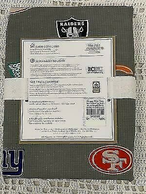 Pottery Barn Teen NFL Bright Logo Pillowcases - New in Original Packaging - Fresh Stock Dated October 2025