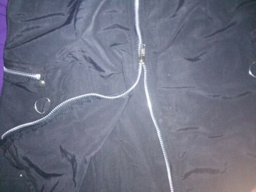 Vintage 1990s Dogpile/DP Gerl deathrock punk Bondage Mini Skirt — REAL POCKETS!! - Fresh Stock Dated October 2025
