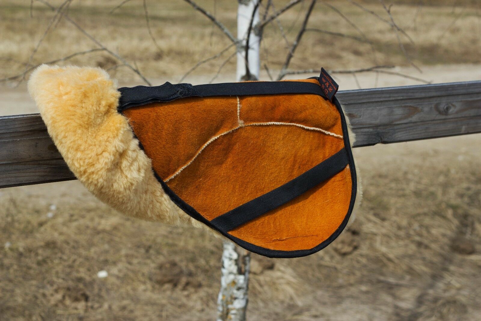 Saddle Cover | 100% Genuine Siberian Sheepskin | Universal Size - Fresh Stock Dated October 2025