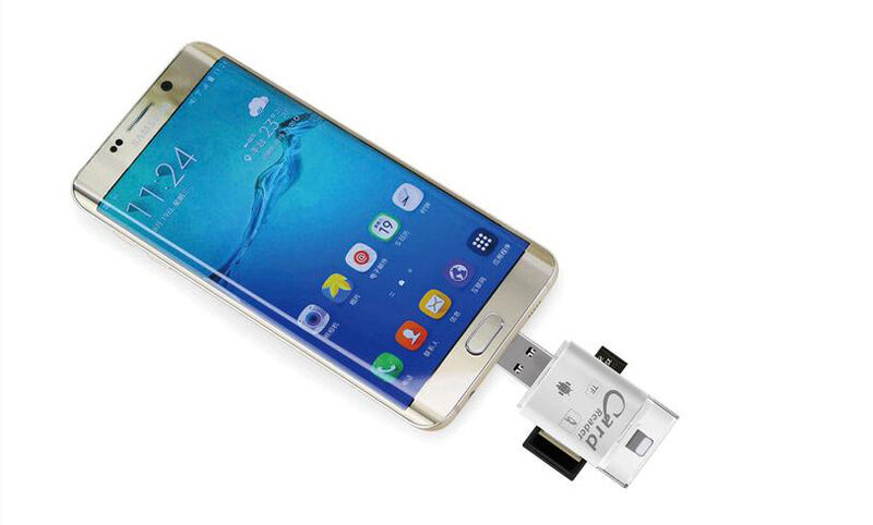 TF SD Card Reader For iPad iPhone X XR XS MAX Samsung OTG Android Phone PC - Fresh Stock Dated October 2025
