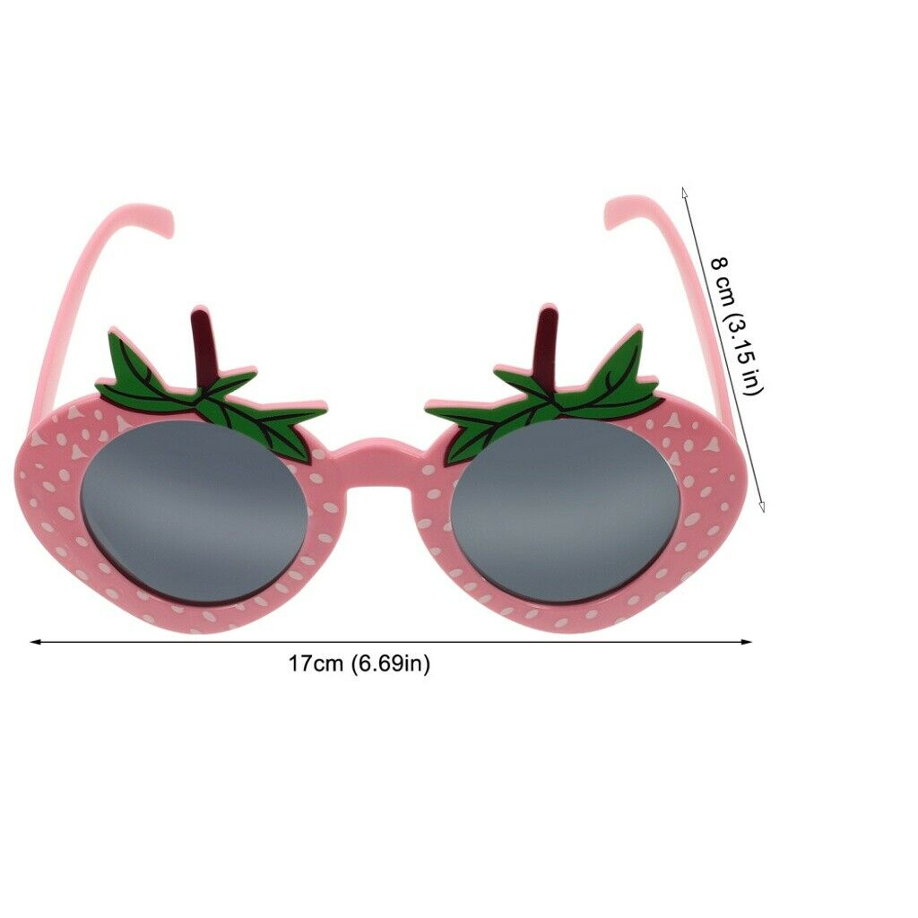 8pcs Party Eyeglasses Fruit Shape Creative Adorable Beach Sunglasses - Fresh Stock Dated October 2025