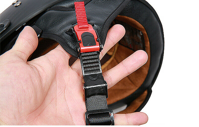 2X High Quality Motorcycle and Bicycle Helmet Quick Release Strap Webbing Buckle - Fresh Stock Dated October 2025