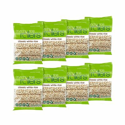 Bamboo Lane Crunchy Classic White Rice Rollers 3.5oz Vegan Gluten Free Non-GMO - Fresh Stock Dated October 2025