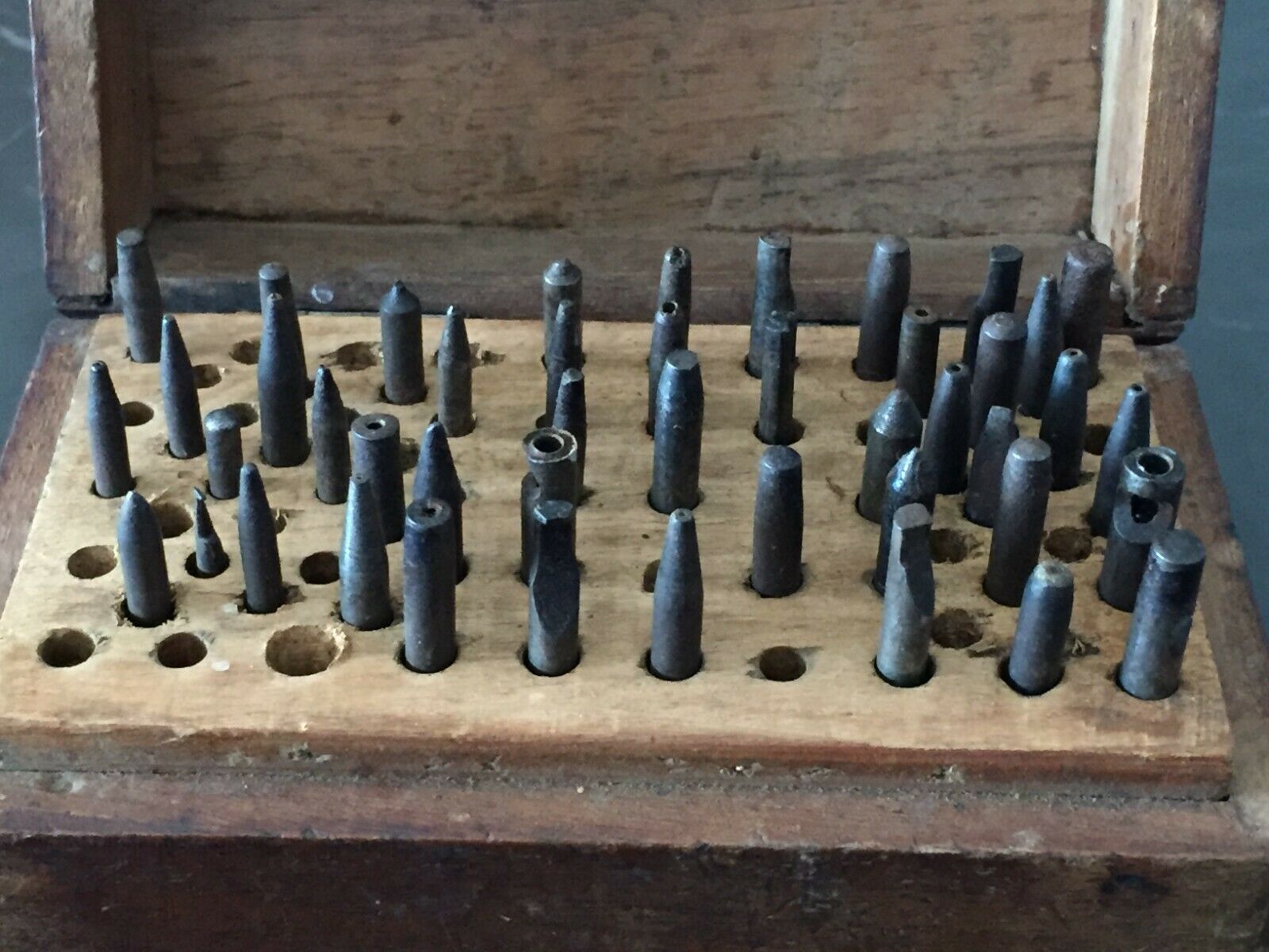 Antique watchmaker’s staking tool set 45 stakes - Fresh Stock Dated October 2025