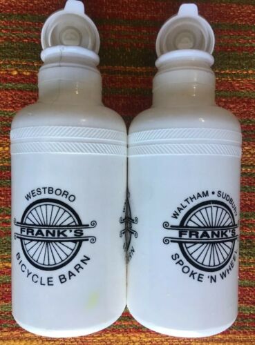 2- NOS Vintage 1984 SPECIALIZED Water Bottles BIDON Botella BORRACCIA Flasche - Fresh Stock Dated October 2025