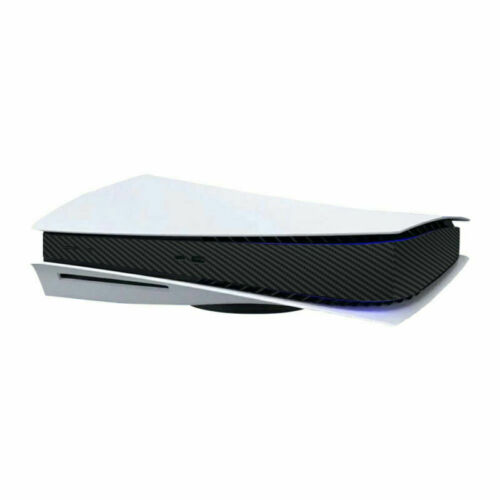 Sticker Wrap FOR PS5 COLOURS CENTRE PANEL VARIOUS Decal Vinyl Skin CARBON - Fresh Stock Dated October 2025