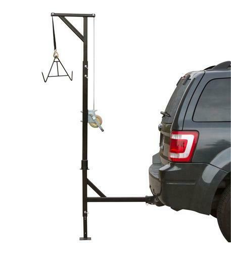 HME Products Truck Hitch Game Hoist - Complete Kit (Includes Winch/Gambrel) New - Fresh Stock Dated October 2025