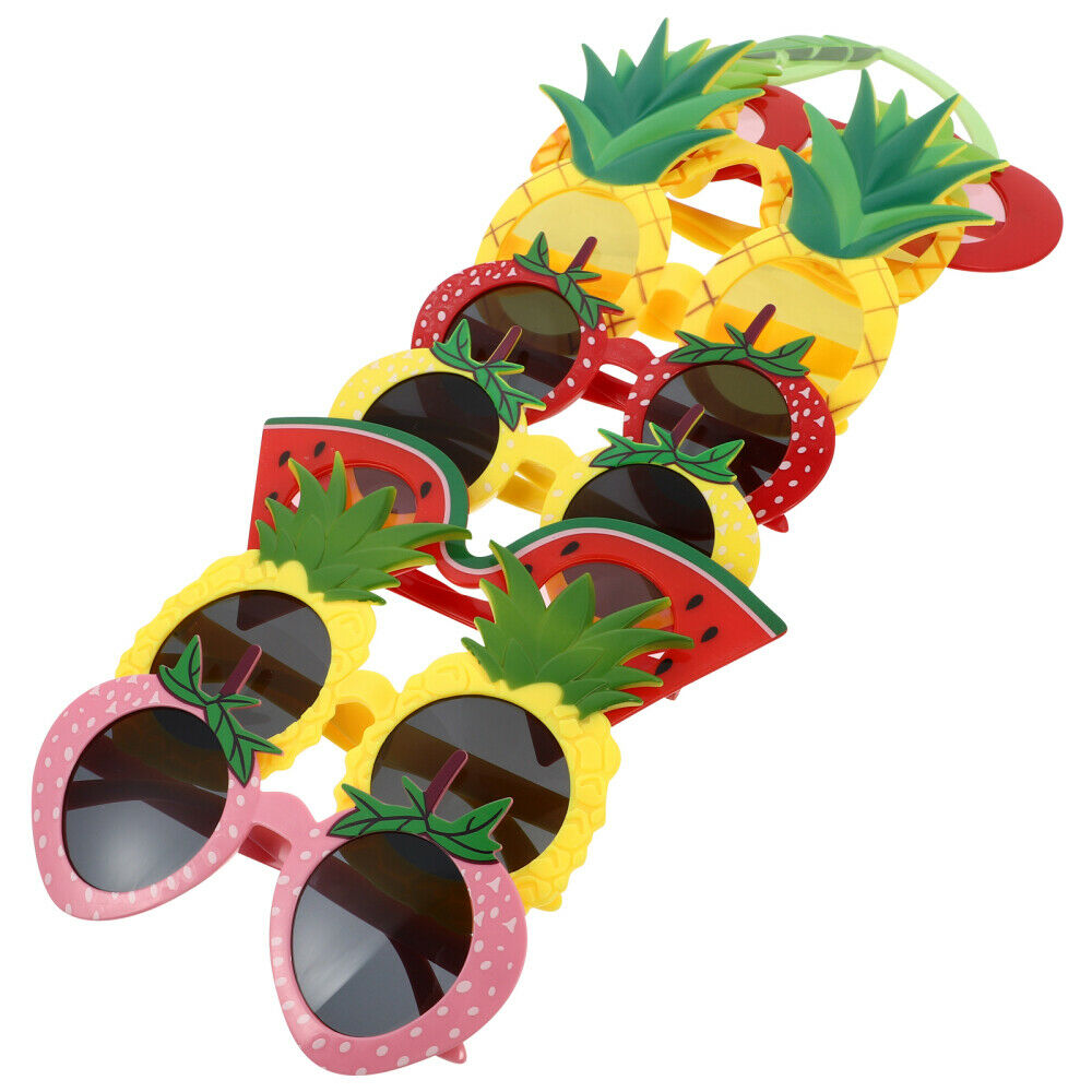 8pcs Party Eyeglasses Fruit Shape Creative Adorable Beach Sunglasses - Fresh Stock Dated October 2025