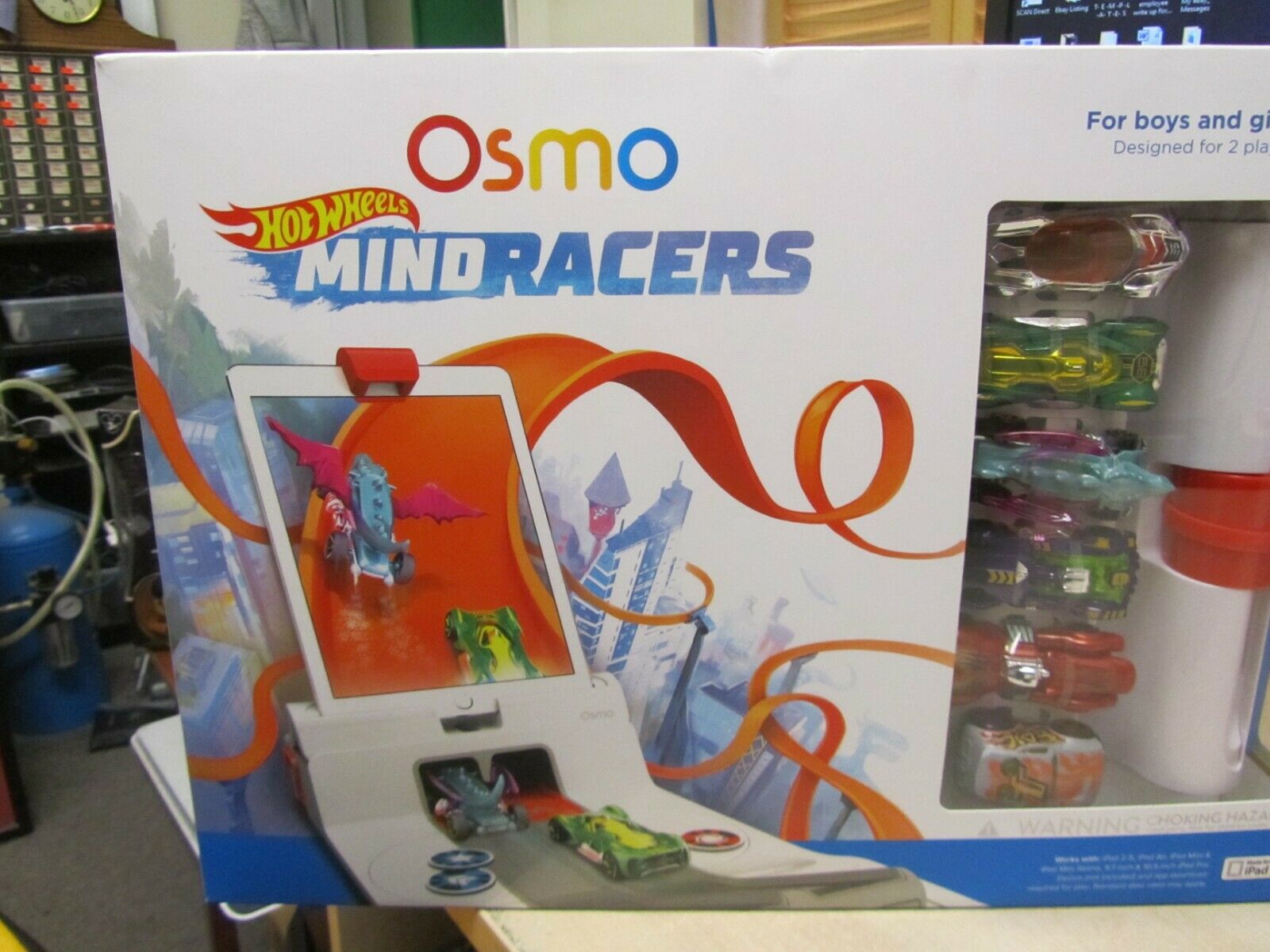 Osmo Hot Wheels Mindracers Game Kit for Ipad Base Included Brand 90100006 NIOB - Fresh Stock Dated October 2025