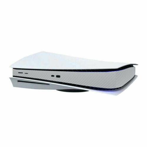 Sticker Wrap FOR PS5 COLOURS CENTRE PANEL VARIOUS Decal Vinyl Skin CARBON - Fresh Stock Dated October 2025