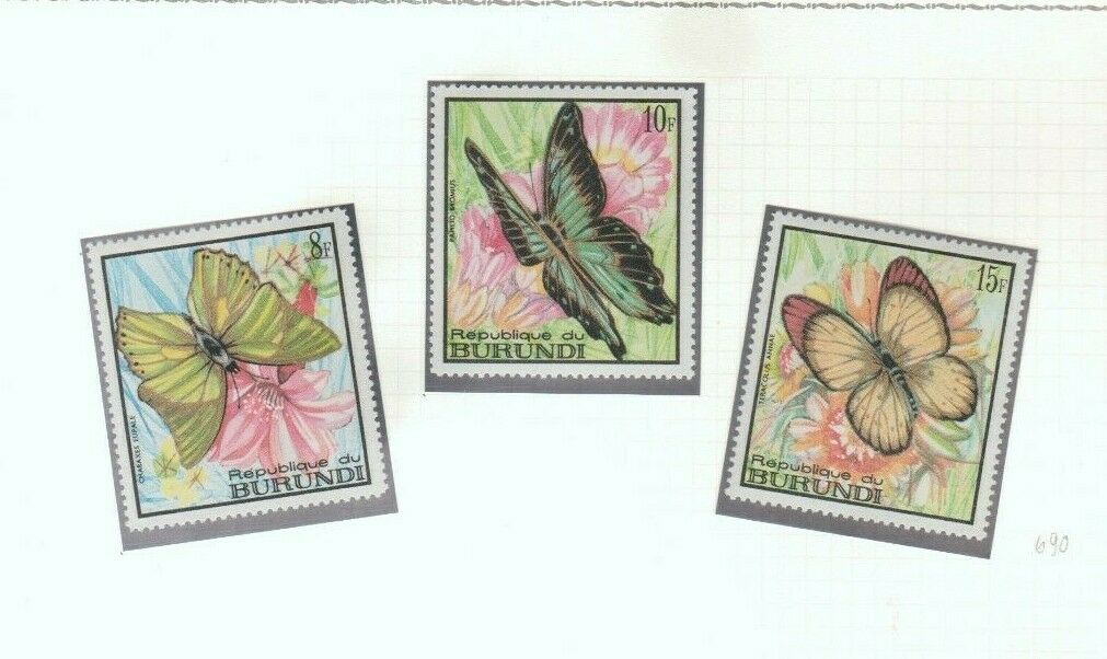 s38598 BURUNDI MNH** from 1962 Animals Flowers Birds 12 scans - Fresh Stock Dated October 2025