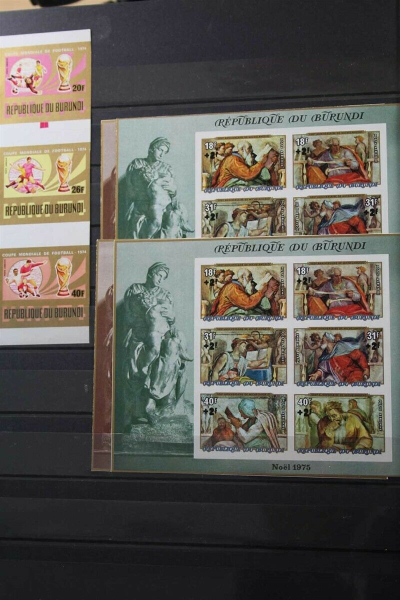 BURUNDI Stock of PROOFS Ex-Archive w/ Butterflies Stamp Collection - Fresh Stock Dated October 2025