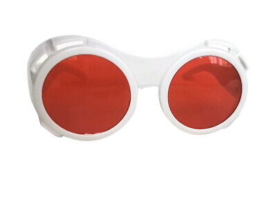 Television Room Glasses Willy Wonka Charlie Movie White Goggles Sunglasses TV - Fresh Stock Dated October 2025